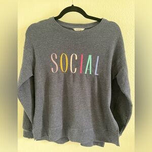 NWOT Wildfox crewneck graphics